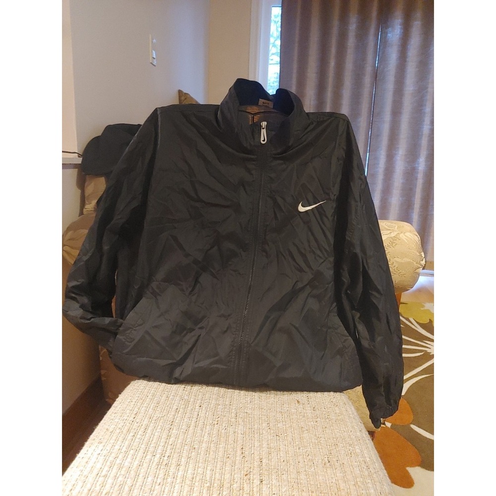 Nike‎ 2.5L Packable Lightweight Windbreaker Jacket Full Zip Pockets Sz XL
